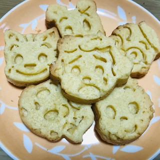 シリコン型で作るクッキー